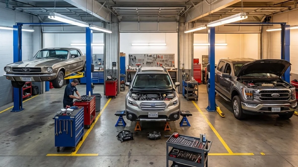 Рампи, подигачки, механичари — кореографијата на добро организиран сервис