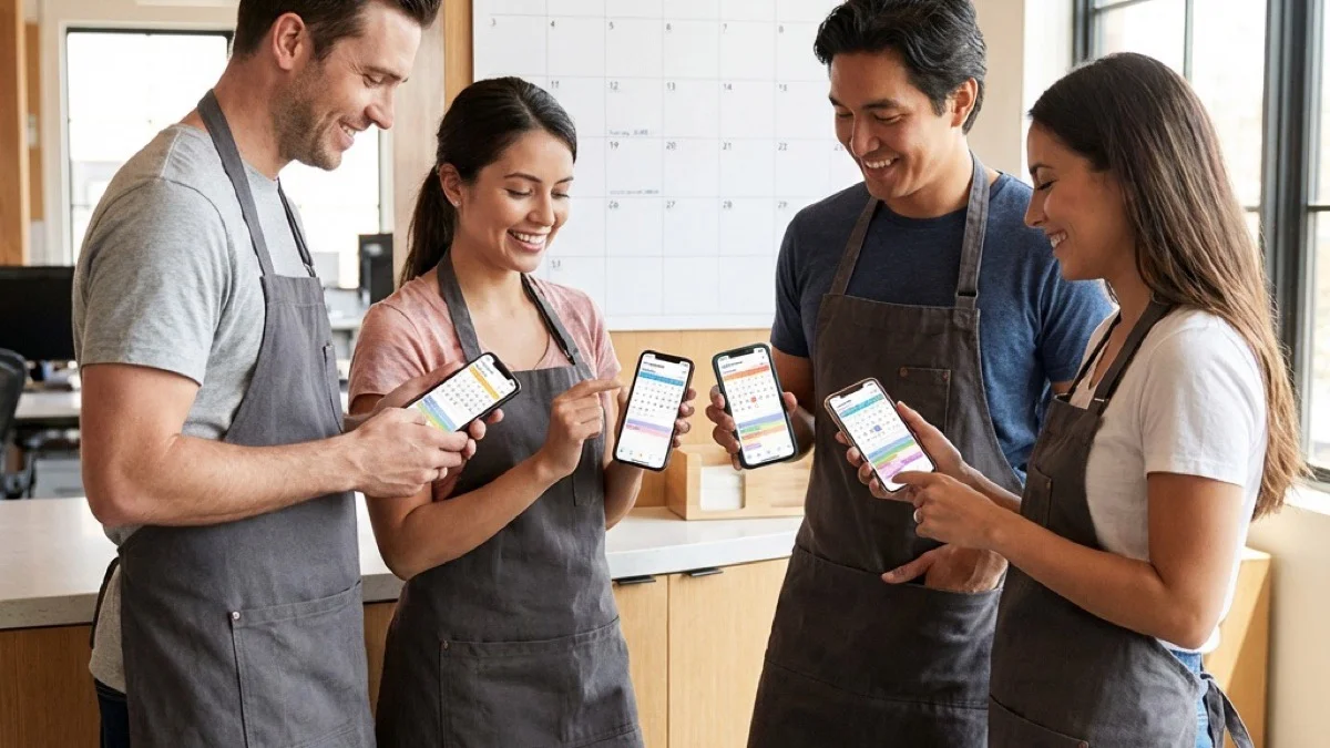 Четири престилки, четири телефони, четири распореди — никој повеќе не прашува „работам ли утре?"