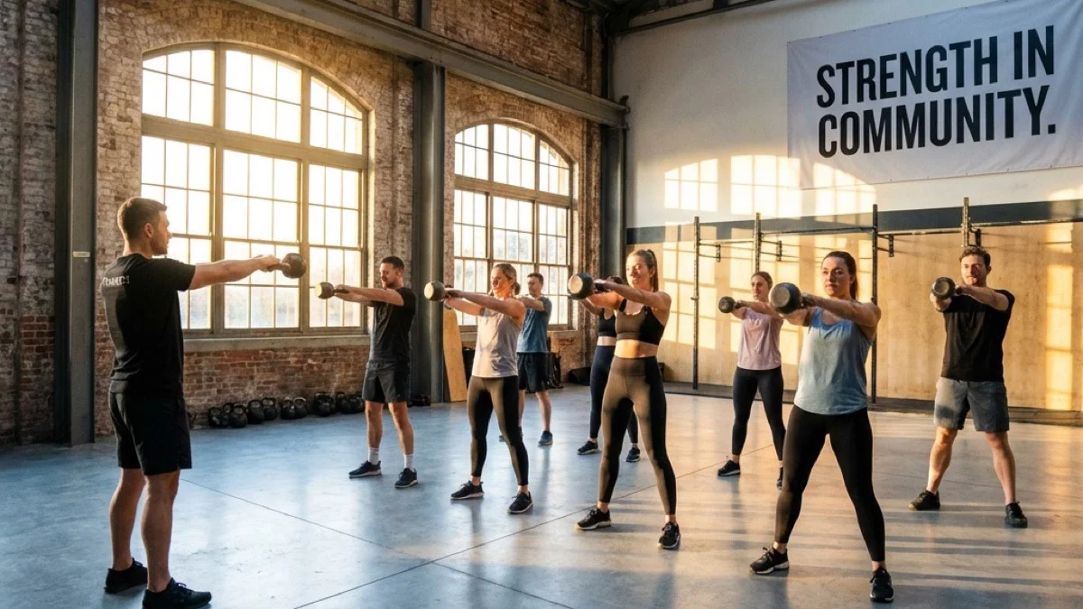 Гирички во синхро, утринско светло — енергијата на група која доаѓа