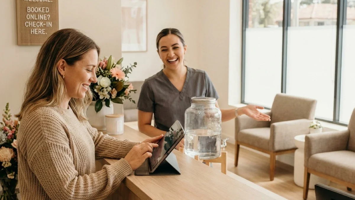 Без телефонски повик — само таблет, насмевка и пријавувањето е готово