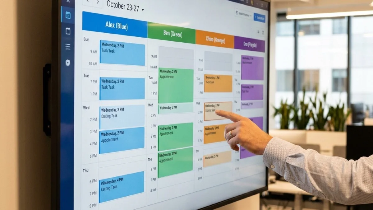 Четири колони, четири луѓе, нула конфликти — поглед од горе