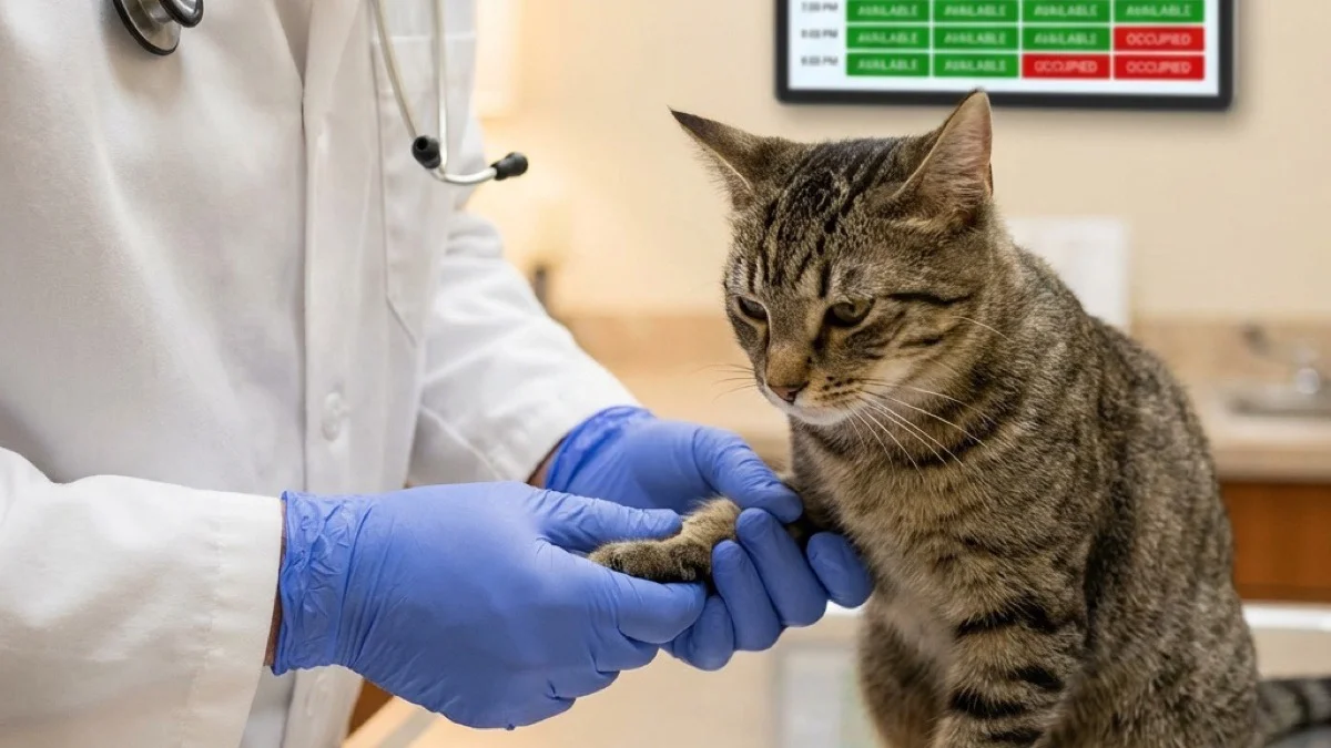 Нежни раце, мирна маца, и распоредот на ѕидот зад неа тече непречено