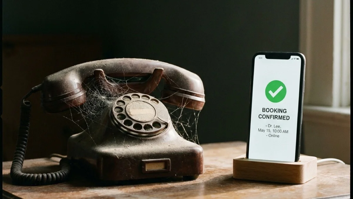 Пајажина на фиксниот телефон, зелена квачка на паметниот — едниот собира прав, другиот собира букирања